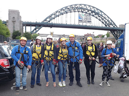 Fundraisers getting ready to take the plunge