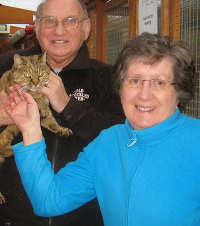 Cats Protection volunteer George Russell