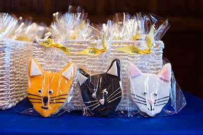Cat-themed biscuits at the Manifesto for Cats launch