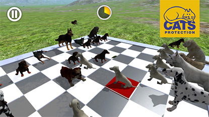 Yoko Ono's Doggie Chess app